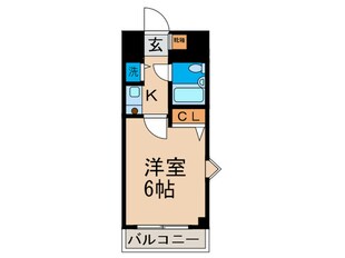 ベルエアー上馬の物件間取画像